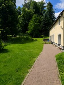 Teil des Gartens