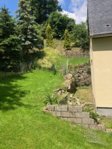 Teil des Gartens